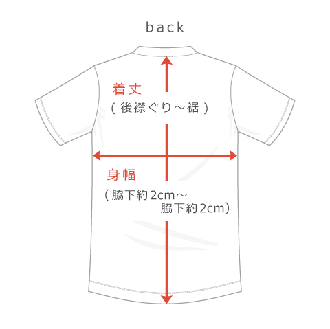 シャツ 採寸方法