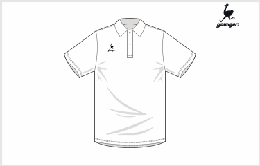 younger ドライポロシャツ