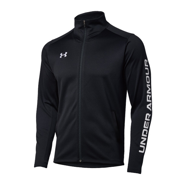 UA TEAM SOCCER KNIT FULL ZIP TOPS(1384780)