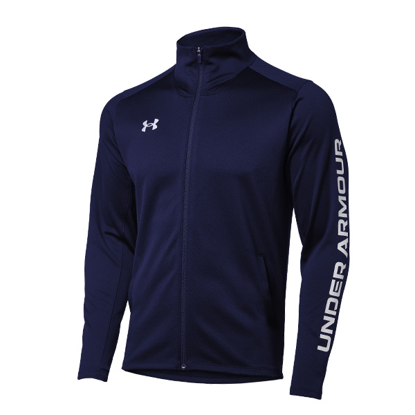 UA TEAM SOCCER KNIT FULL ZIP TOPS(1384780)