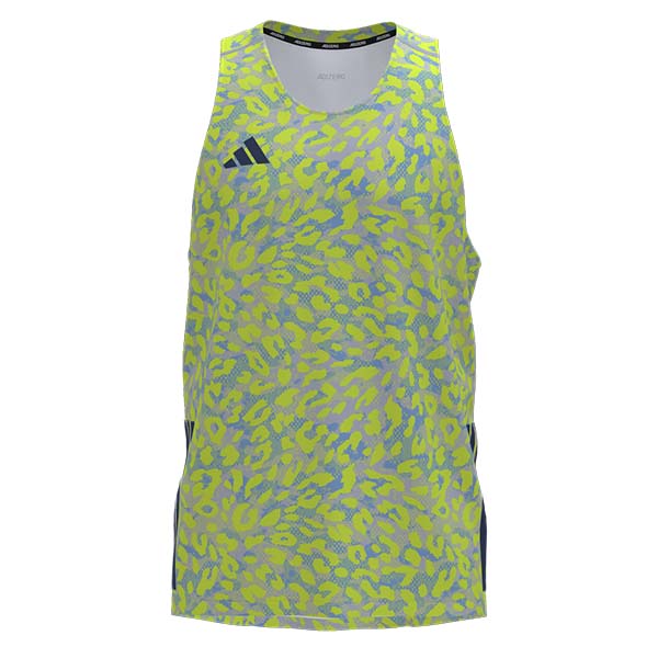 Adizero Essentials ランニング シングレット Leo Camo(IY7861)