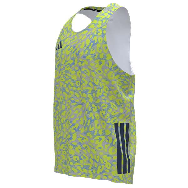 Adizero Essentials ランニング シングレット Leo Camo(IY7861)
