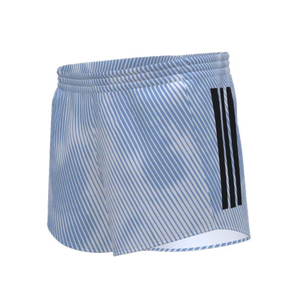 Adizero Essentials ランニング ショート Fluid Lines White Base(IT4458)