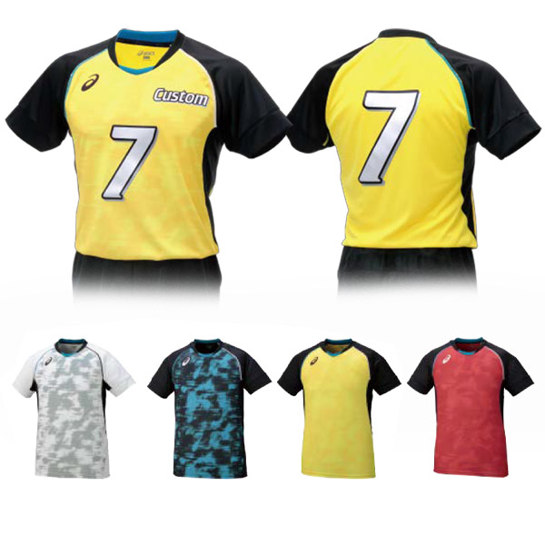 らくらくチョイス バレーボール ブレードゲームシャツHS(XW6722)