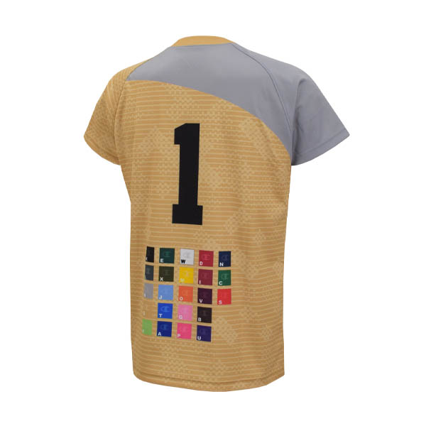 バレーボール QRS昇華プリント ゲームシャツ(CVMS02C)