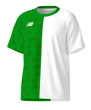 New Balance 昇華プリント チーム Tシャツ