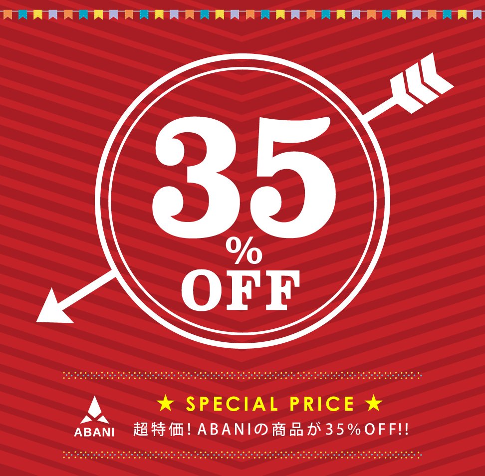 ABANI35%OFF