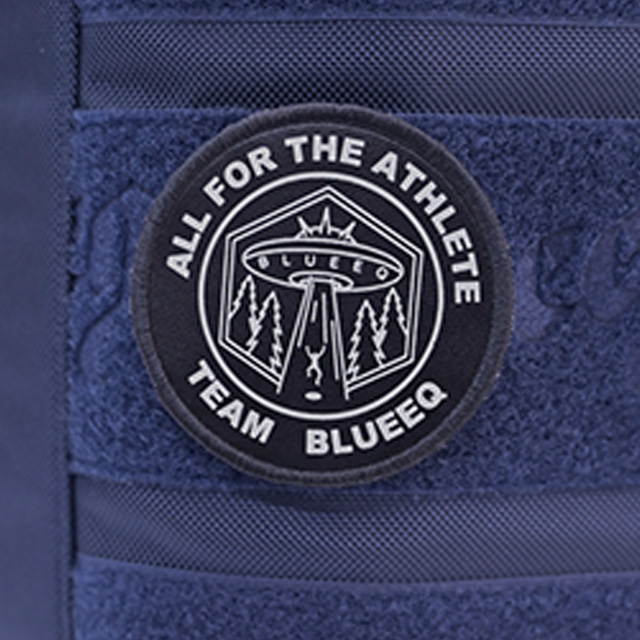 teammax 10 プリント入りのネイビーバッグ