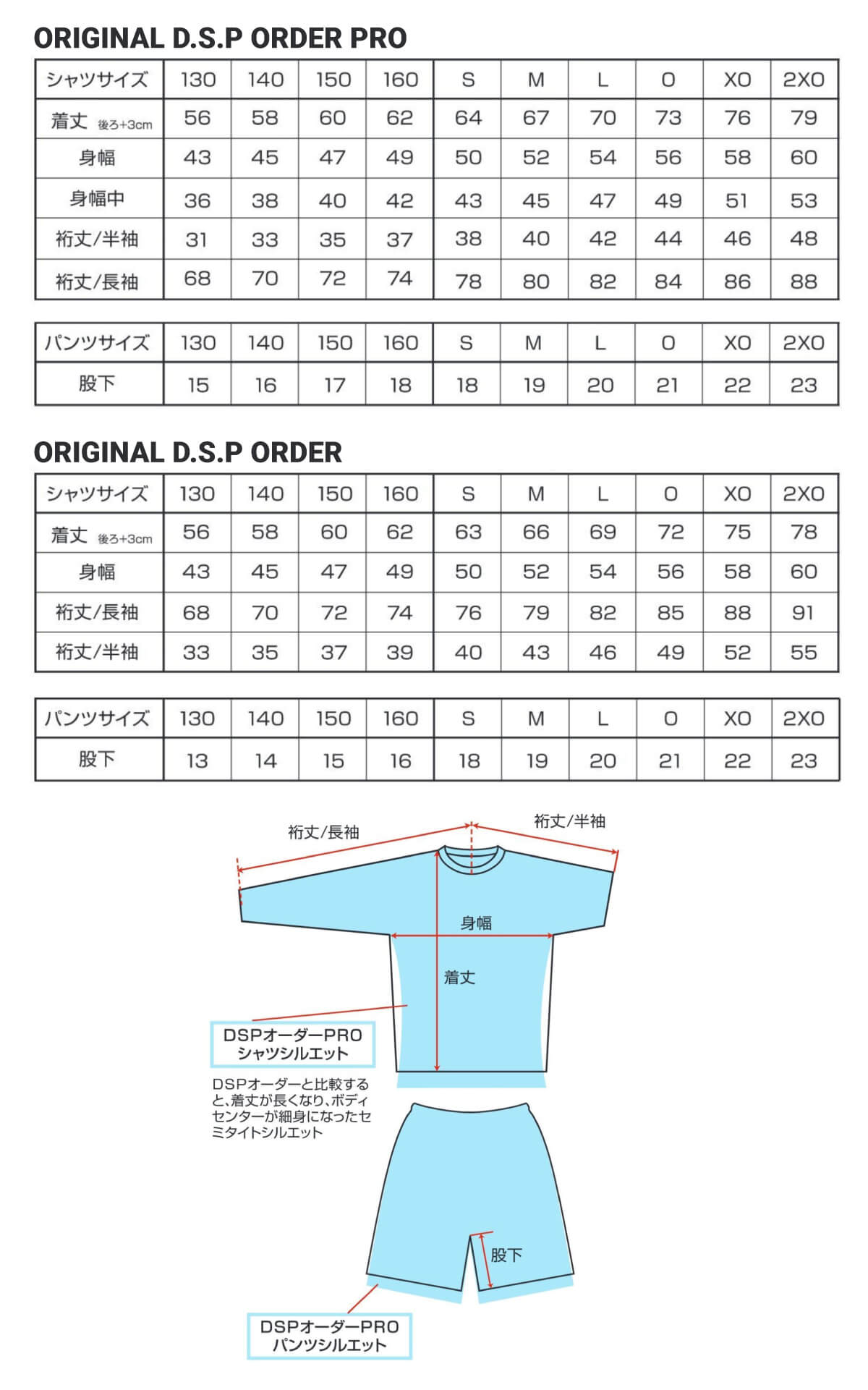 フルオーダーサイズ