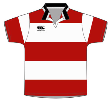ラグビージャージ パターンスタイル canterbury カンタベリー