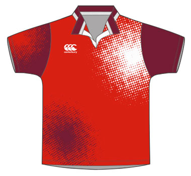 ラグビージャージ パターンスタイル canterbury カンタベリー
